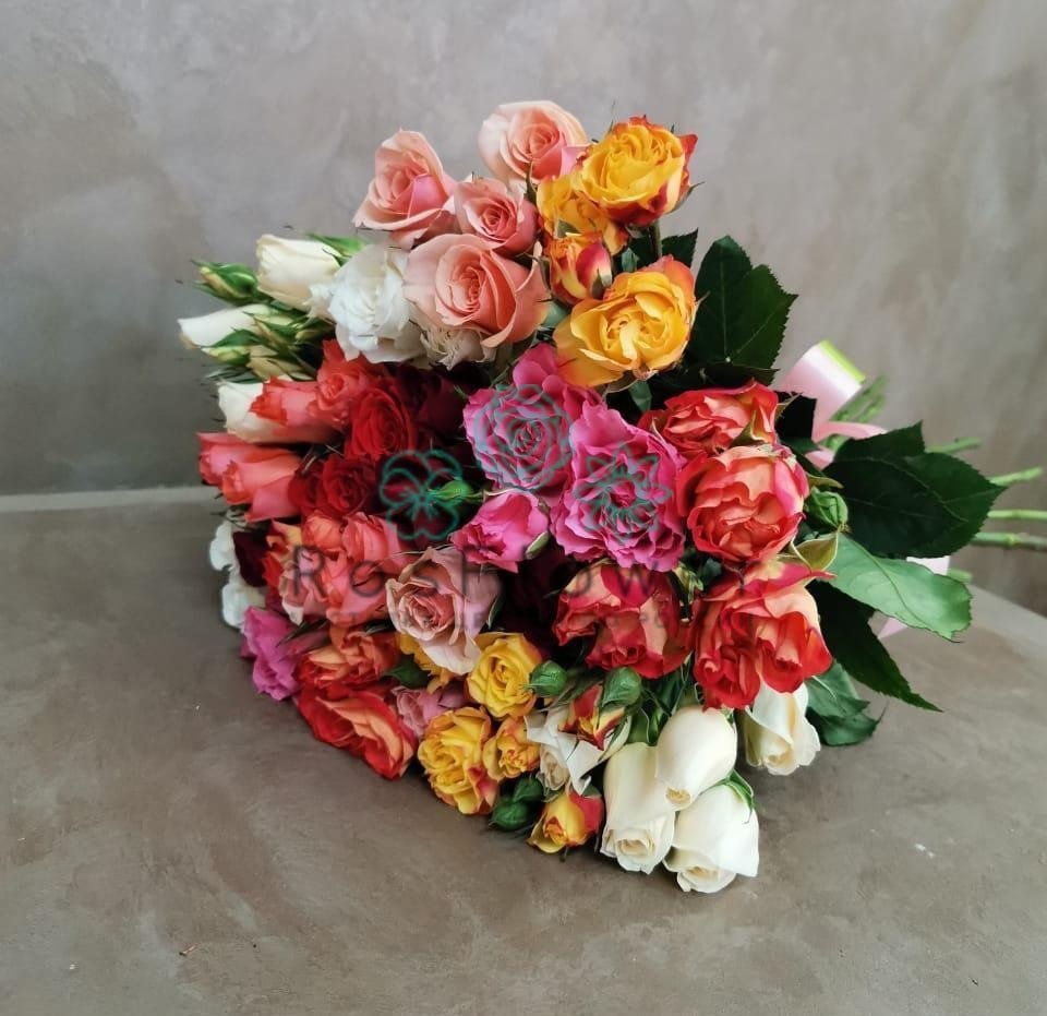 Букет цветов из: Розы в Итатский