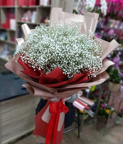Букет цветов из: Гипсофила в Итатский