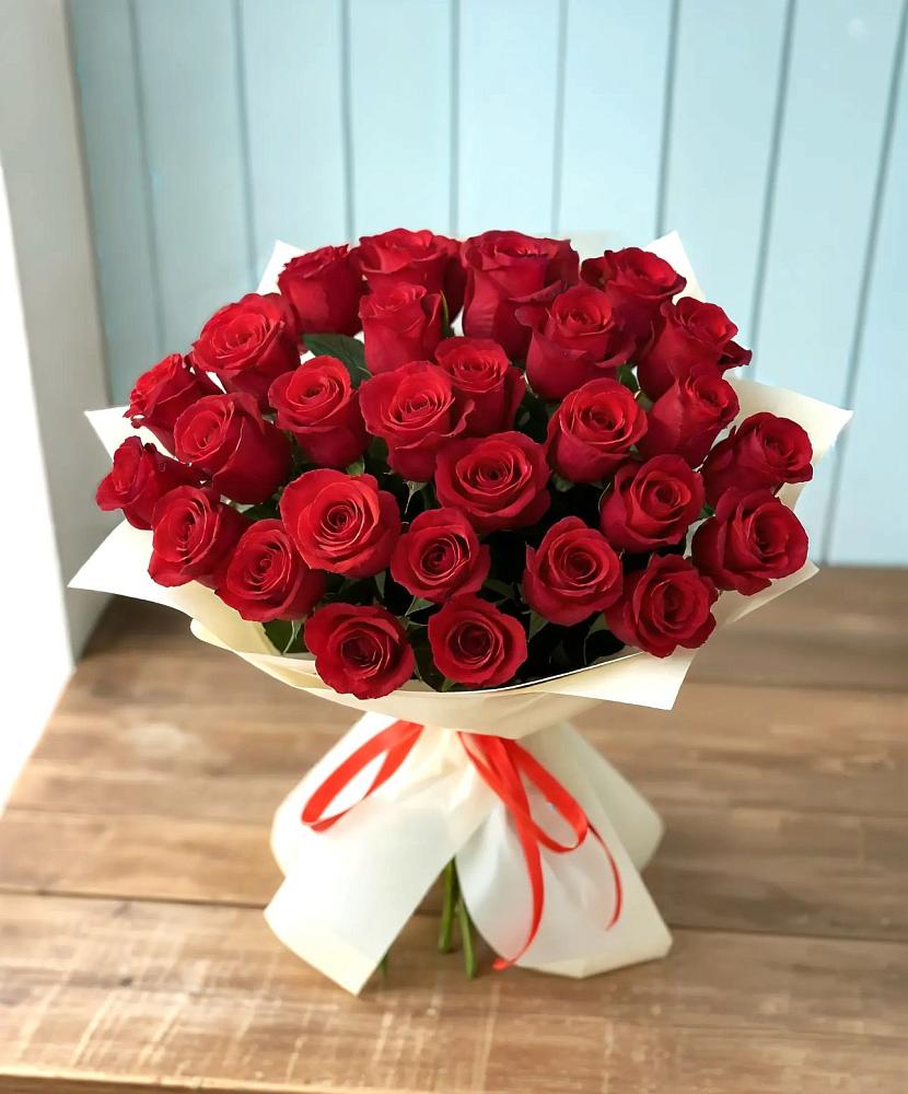 Букет 29 Красных роз в Итатский
