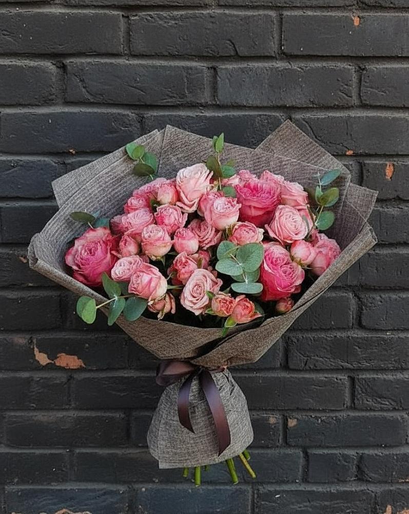 Букет цветов из: Розы в Итатский