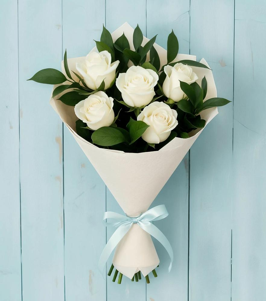 Букет цветов из: Розы в Итатский