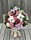 Букет цветов из: Альстромерии, Гвоздики, Розы и Хризантемы в Итатский