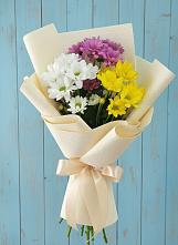 Букет цветов из:  Хризантемы #REPLACE_PRED# Итатский
