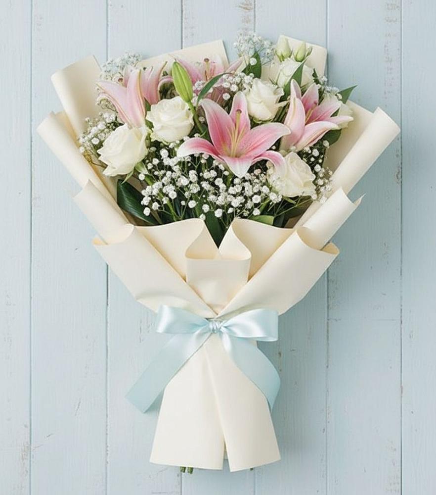 Букет цветов из: Лилии в Итатский