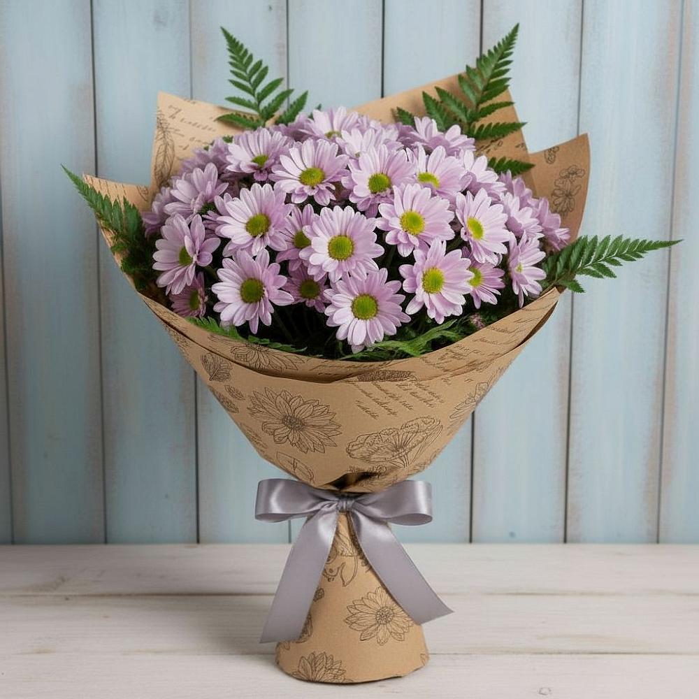 Букет цветов из: Хризантемы в Итатский