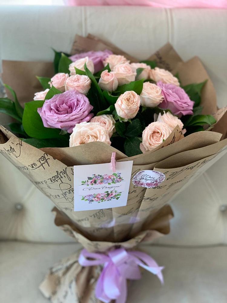 Букет цветов из: Розы в Итатский