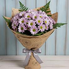 Букет цветов из:  Хризантемы в Итатский