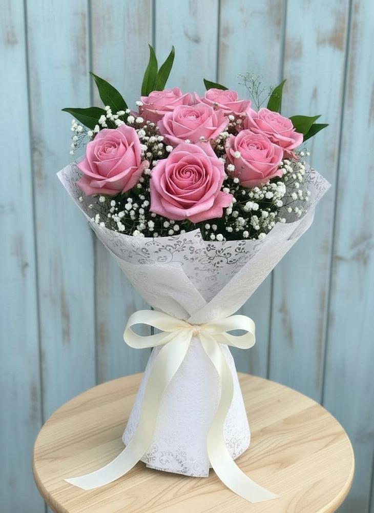 Букет цветов из: Розы в Итатский