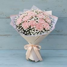 Букет цветов из:  Гвоздики в Итатский