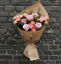 Букет цветов из:  Розы в Итатский