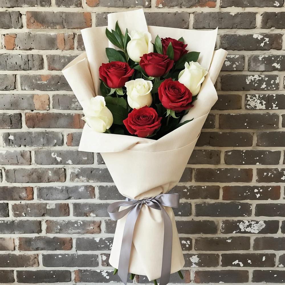 Букет цветов из: Розы в Итатский