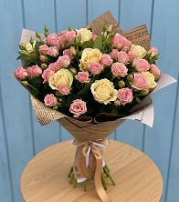 Букет цветов из:  Розы в Итатский