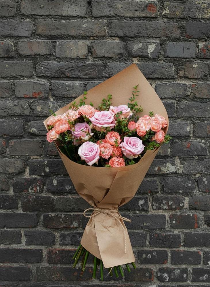 Букет цветов из: Розы в Итатский