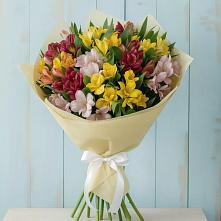 Букет цветов из:  Альстромерии в Итатский