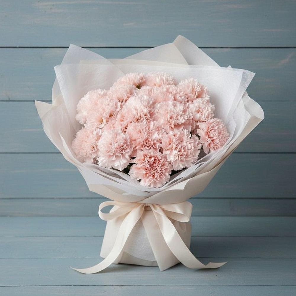 Букет цветов из: Гвоздики в Итатский