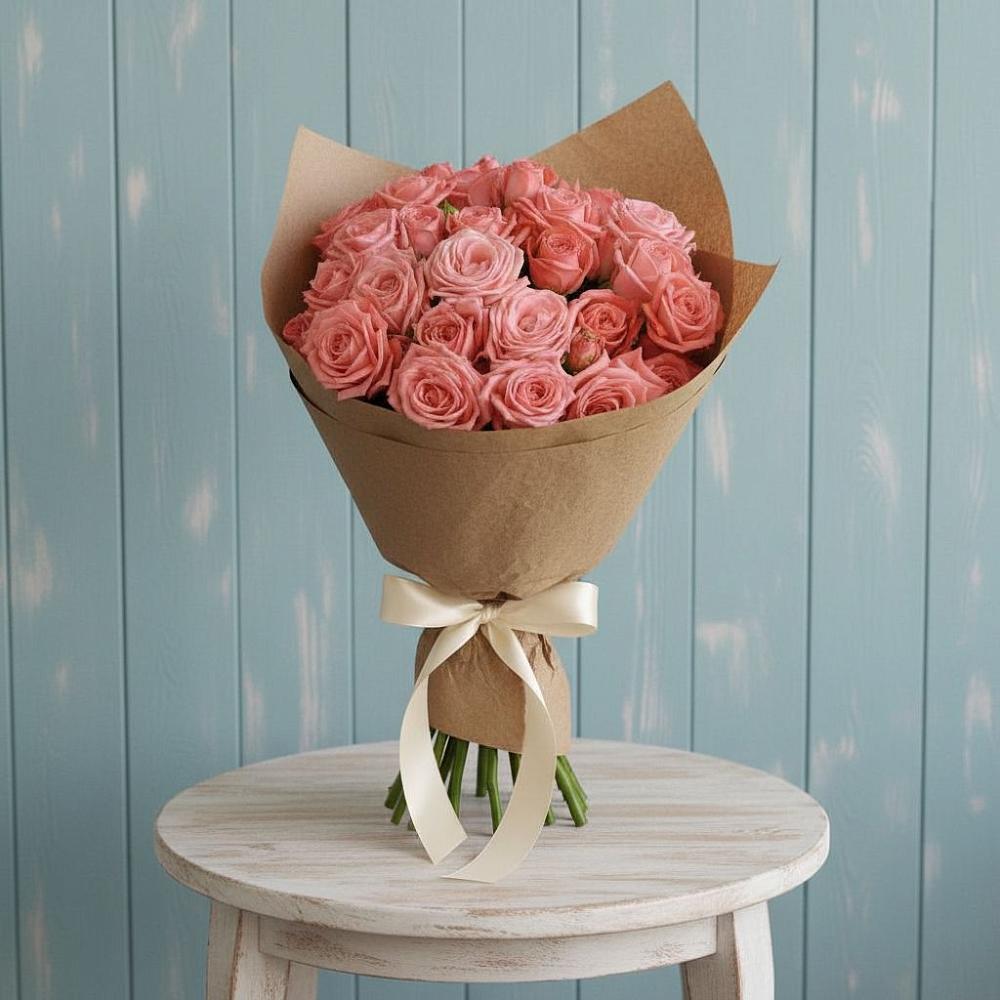 Букет цветов из: Розы в Итатский