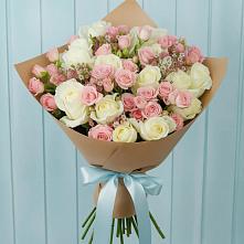 Букет цветов из:  Розы в Итатский